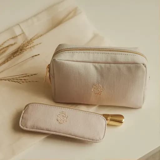 Косметичка Velvet — большая с карманами - 4