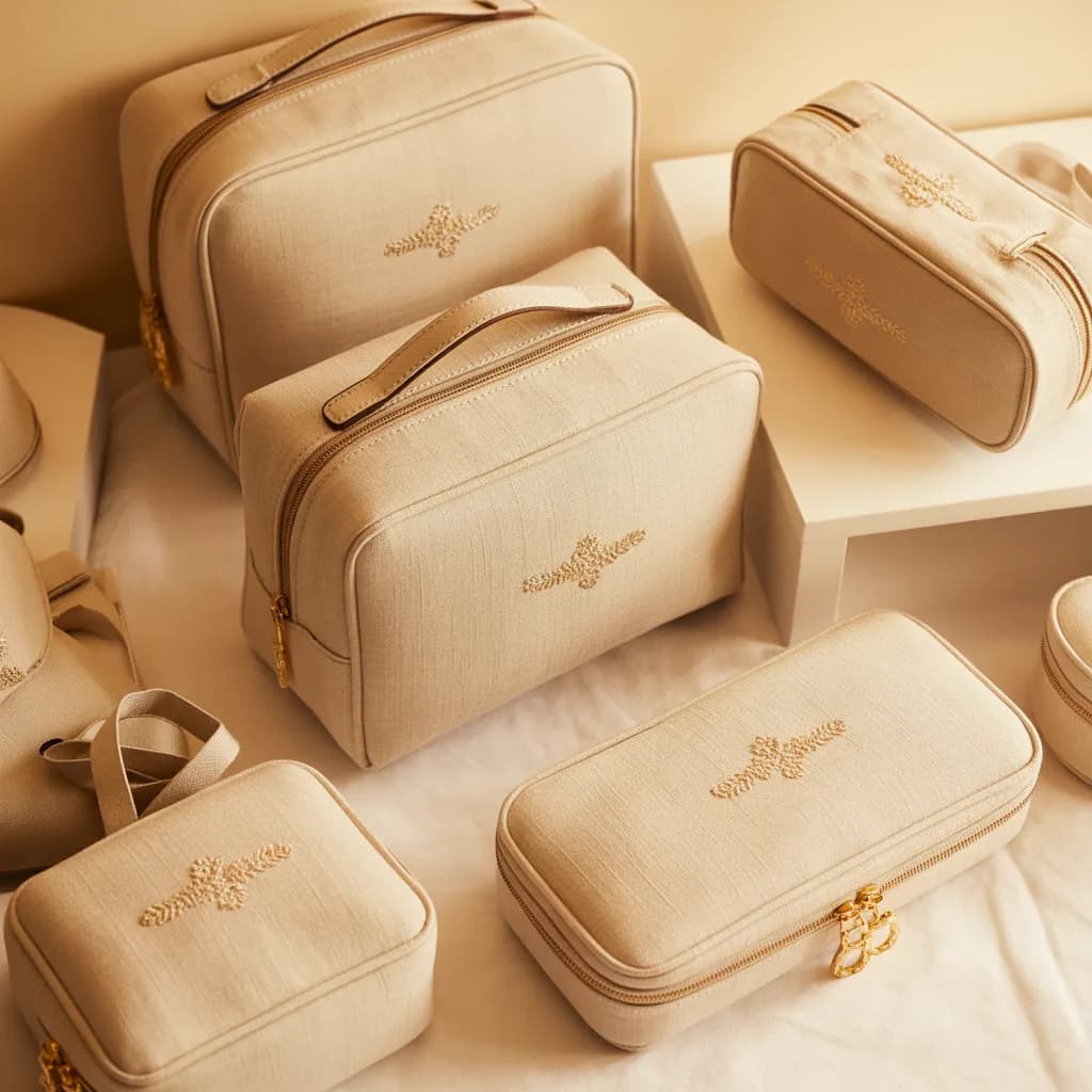 Косметичка Velvet — большая с карманами - 2